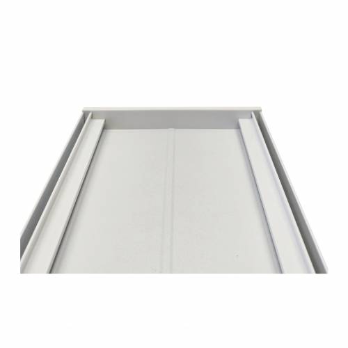 Zaślepki do profilu aluminiowego 160mm BIAŁE komplet - PCV – 2szt